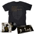ME AND THAT MAN - New Man, New Songs, Same Shit, Vol.1 / BLACK LP + Burning Churches T-Shirt Bundle