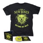THE NEW ROSES - Nothing But Wild / Digipak CD + T-Shirt Bundle